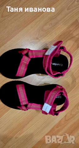 Calvin klein 38.5-дамски сандали, снимка 5 - Сандали - 55641259