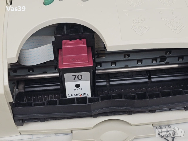 Мастиленоструен принтер Lexmark Z11 (LTP порт) ретро, снимка 6 - Принтери, копири, скенери - 54027095