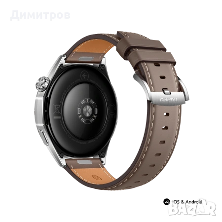 HUAWEI WATCH GT 6 46 mm Gray Leather – Чисто нов, неразпечатан, с 24 месеца гаранция, снимка 7 - Смарт часовници - 55064827