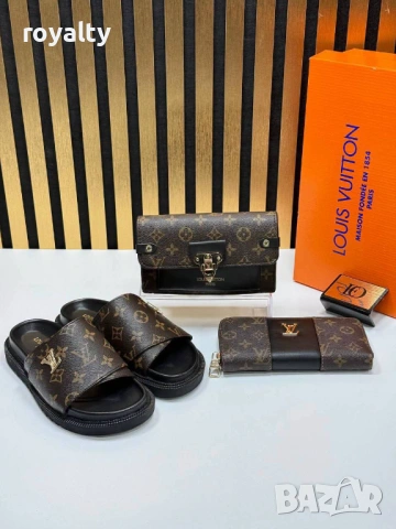 Louis Vuitton Нов Дамски Комплект Различни Цветове Луи Витон , снимка 6 - Чанти - 54649227