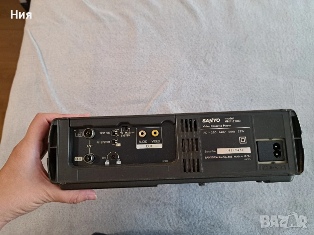 Видео Sanyo playback system, снимка 7 - Плейъри, домашно кино, прожектори - 55244296