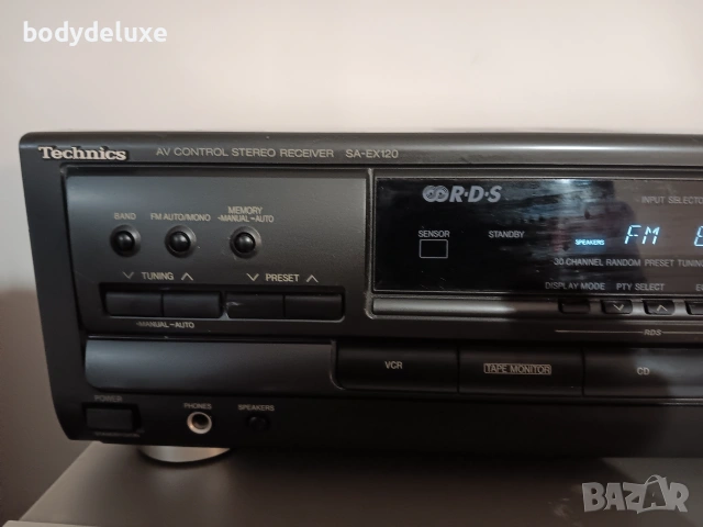Technics SA-EX120 ресийвър, снимка 2 - Ресийвъри, усилватели, смесителни пултове - 39669123