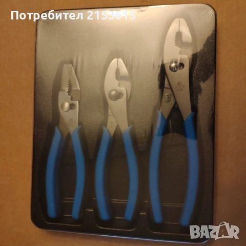 Cornwell Tools 3броя качествени клещи комплект, снимка 5 - Клещи - 54873760