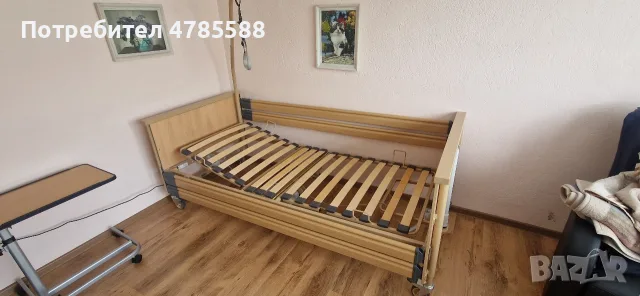 Електрическо болнично легло Burmeier , снимка 4 - Спални и легла - 55470917