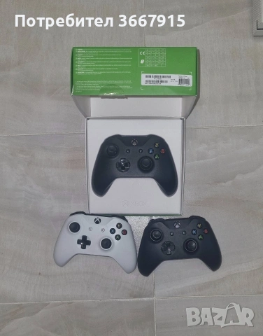 Xbox one S с кутия, 3 контролера, 4 игри и 1 станция за зареждане, снимка 2 - Xbox конзоли - 54060371