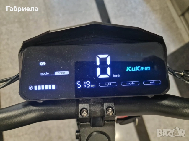 Електрическа тротинетка Kukirin G4 на 519км., снимка 2 - Скутери и тротинетки - 54184615