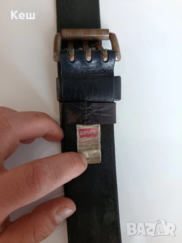 Колан LEVI'S - Уникален Колекционерски Модел (Made in Italy) с нашивки, снимка 8 - Колани - 54147863