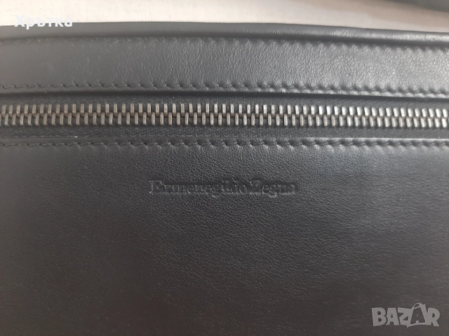 Ermenegildo Zegna - Оригинална мъжка чанта / клъч, снимка 5 - Чанти - 54839320