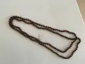 Винтидж колие от стъклени мъниста, Чехословакия, бижута., снимка 1