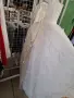 Чисто нова булчинска рокля по етикет ХЛ, снимка 9