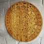 Календар на Ацтеките дърворезба, Aztec Calendar woodcarving , снимка 5