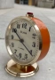 Стар съветски механичен будилник СЛАВА 11 камъка, снимка 4