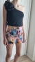 Къси пъстри сатенирани панталонки River Island, XS, снимка 6