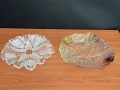 Walther Glas Германия две прекрасни плата от кристално стъкло, снимка 1