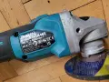 Безчетков шлайф 115мм. Makita DGA463 с обороти. Само тяло, снимка 4