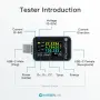 Power-Z C240 USB-C тестер 240W с цветен дисплей, PD 3.1, QC 5.0, USB Type-C, снимка 2