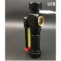 Сгъваем, ярък и енергоспестяващ фенер осветяване на 360 градуса и USB, снимка 2