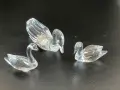 Комплект кристални лебеди (3 броя)., снимка 1