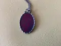 Колие с хематит ( кръвен камък)., снимка 3