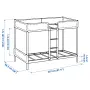 Продавам двуетажно легло Ikea - Tuffing без матраци, снимка 1