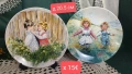 Чинии за стена Wedgwood Queen's Ware, снимка 1