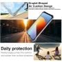 IMAK Магнитен Прозрачен Калъф за Xiaomi Redmi A7 Pro 4G / Poco C85x 5G - TPU, Airbag, Прозрачен, снимка 5