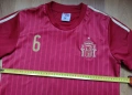#6 Iniesta Spain - юношеска футболна тениска на Испания, снимка 9