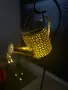 Декоративна соларна лампа със светлинни спринклери – ефект „водопад“, 60 LED, топла бяла светлина, снимка 7