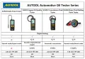 AUTOOL AS503 – Професионален тестер за качеството на двигателното масло  Бензин и Дизел , снимка 12