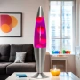 Чисто нова Ретро Лава Лампа EASYLIGHT Jenny 42см (Синя/Червена) + 2 крушки, снимка 3