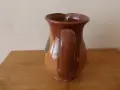 Керамична кана ваза Бусинска керамика 1980 г, снимка 4