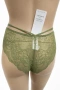 Hunkemöller дантелено долнище XL в маслено зелено, снимка 4