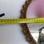 НАЙ ДОБРАТА ОФЕРТА Старо немско метално огледало , снимка 7