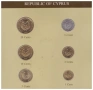 СЕТ ШЕСТ МОНЕТИ ОТ КИПЪР ⭐THE FRANKLIN MINT⭐, снимка 2