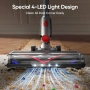 Резервна глава за четка FLYLINKTECH, съвместима с Dyson V7 / V8 / V10 / V11 / V15, гъвкави, въртящи, снимка 3