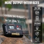30A соларен контролер за зареждане 12/24V PWM Bluetooth приложение мониторинг 2 USB порта, снимка 7