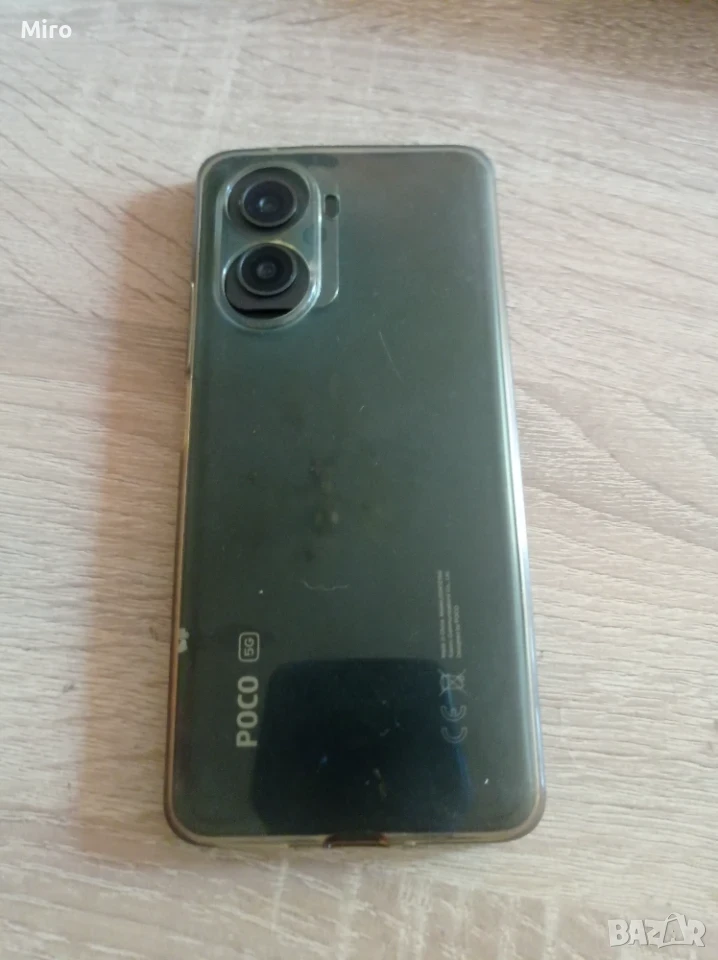Poco 5G работещ но със счупен дисплей , снимка 1