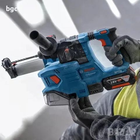 НОВ Перфоратор + Bosch GBH 18V-22 Professional; 18 V; 1.9 J; SDS-plus - 24 МЕСЕЦА ГАРАНЦИЯ, снимка 5 - Перфоратори - 55631285