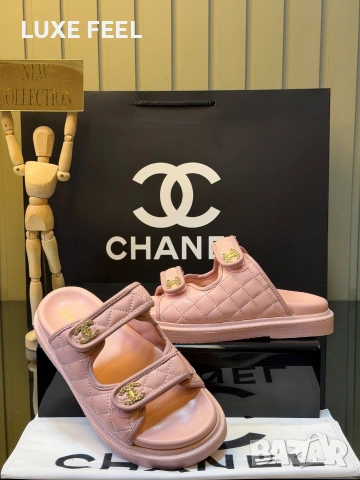 CHANEL 💎Дамски Чехли 36-41, снимка 5 - Чехли - 54192166
