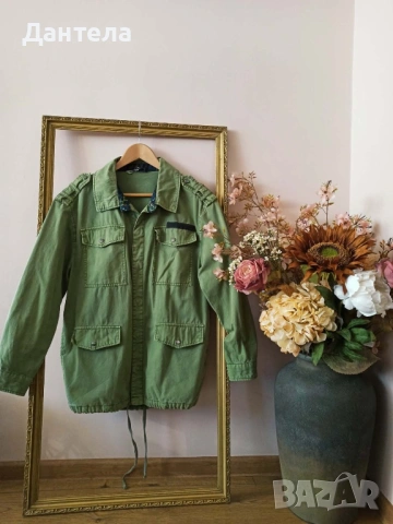 ZARA дамско жестоко сако/ риза, снимка 4 - Сака - 54228423