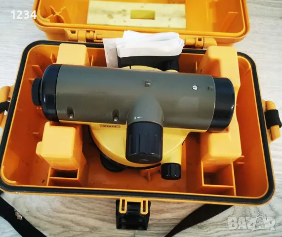 Японски оптичен автоматичен нивелир TOPCON AT-G6, снимка 7 - Измервателни инструменти - 55676778