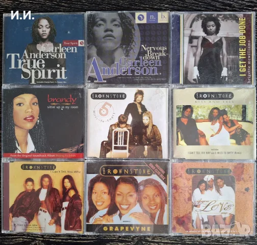 Hip Hop R&B сингли за колекционери от Prince, 702, Brandy, Brownstone, Babyface, LBC Crew и още ..., снимка 3 - CD дискове - 55628345