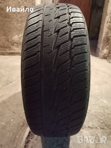 Продавам 1 брой зимна гума 205.55.16 дот 2019 Matador 