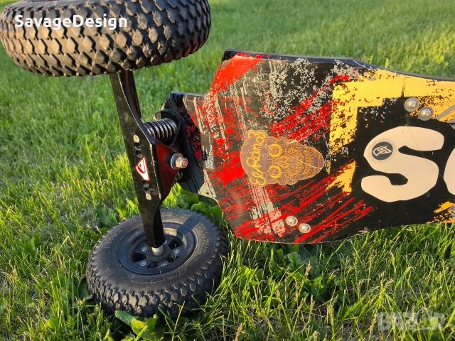 Kite Flysurfer 12кв.м + Landboard Scrub + Kitesurf F2 , снимка 3 - Водни спортове - 54450108