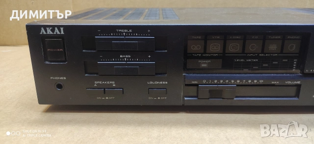усилвател AKAI AM-A301, снимка 3 - Ресийвъри, усилватели, смесителни пултове - 55124259