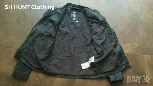 DIESEL LEATHER Jacket Размер XL мъжко яке естествена кожа 18-27, снимка 12 - Якета - 54804741