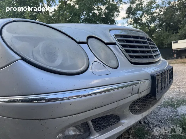 Предна броня Мерцедес Е класа W211 E270 avangart Mercedes E klassa W211, снимка 3 - Части - 55587481