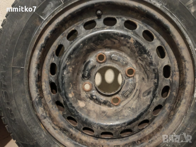 джанти с гуми за митцубиши 14, снимка 5 - Гуми и джанти - 54292802