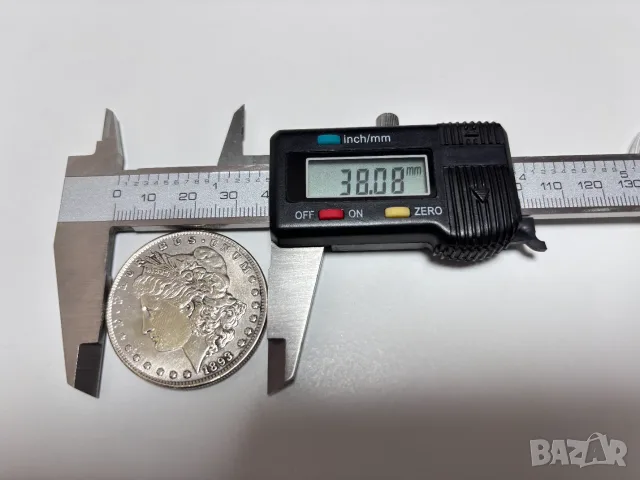 Несертифицирана! Монета 1893 "S", 1$ Morgan Dollar /Морган долар/, снимка 9 - Нумизматика и бонистика - 55463639