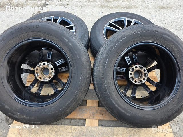 Лети джанти 16ки 5х114.3 Autec + летни гуми 215/70/16 Autec, снимка 9 - Гуми и джанти - 54012937